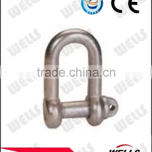 Drop Forged Hot Dip Galvanized Screw Pin D Shackle thumbnail-1