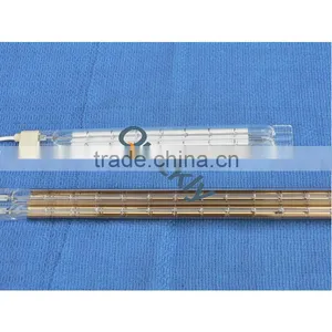 Shortwave IR Emitter, Quartz Tubular Heating Lamp for Powder Coating thumbnail-1