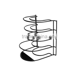 Vivinature New Design Pan Organizer Rack, With Black thumbnail-2