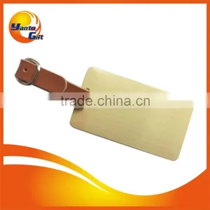 100 % Copper Luggage Tag thumbnail-1