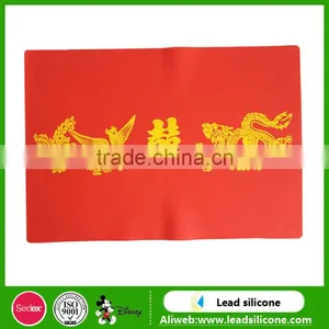 2017 Hot Sale Food Grade Flower Shape Silicone Table Coasters Made in China thumbnail-5