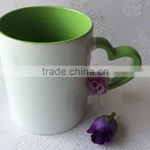 11oz Ceramic Sublimation Mug With Handle Sublimation Coffee Mug Sublimation Drinking Mug Sublimation Tea Mug thumbnail-1