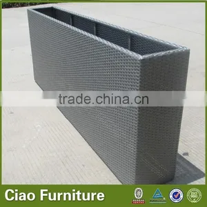 Outdoor Rattan Flower Pot thumbnail-1