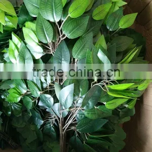 Hot Sale Artificial Big Banyan Tree Green Leaves thumbnail-1