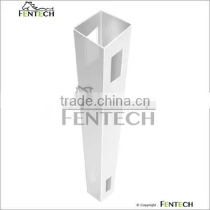 High Quality Cheap Strong Durable VInyl/Plastic/PVC Fence Post Factory thumbnail-1
