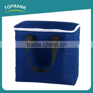 Cheap Wholesale Promotional Blank Soft 600D Insulated Tote Cooler Bag for Frozen Food thumbnail-6
