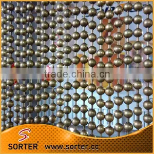 Factory Sale 5M 2mm Oblate Bead Link Copper Chain Findings Brass Metal Chain thumbnail-1