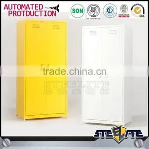 Steel Bedroom Cabinet Cheap Wardrobe Closet Design thumbnail-1