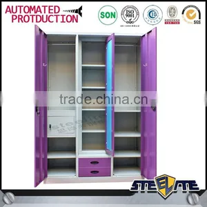 Popular High Quality Furnitures Modern Godrej Steel Almirah Design thumbnail-4