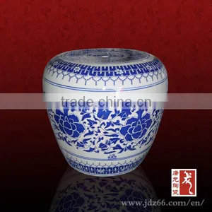 Chinese Blue and White Ceramic Stools for Home Decor Wholesale thumbnail-1