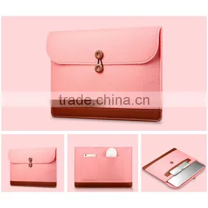 Wool Felt Envelope Sleeve Case Bag for MacBook11-12-13-15 Wool-Felt-Envelope-Sleeve thumbnail-3