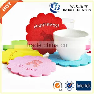Polyester Felt Wine Cup Slipper,Felt Cup Mat,Felt Coaster thumbnail-3