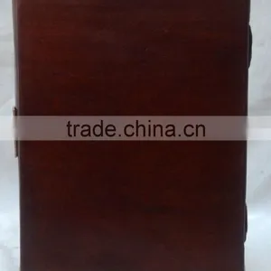 Handmade Vintage Plain Leather Journal With Clasp thumbnail-2