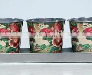 Flower Pot Set(Flowers), MSO-031 thumbnail-1