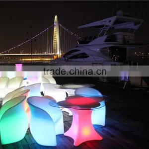 71CM High Popular Bar Led Furniture Led Table Led Chairs thumbnail-2