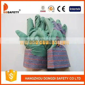 DDSAFETY 2017 With 5Years Experience Green PVC Gardening Gloves With Stripe Back Cleaning Tools thumbnail-1