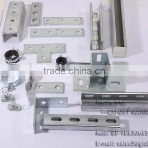 Double Galvanized Steel c Unistrut Strut Channel thumbnail-4