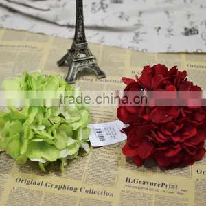 Centerpieces Flower Artificial Hydrangea Head thumbnail-4