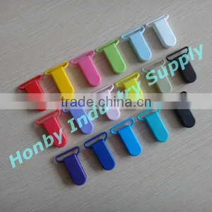 Assorted Colors 1" Baby Plastic Clips As Pacifier thumbnail-3