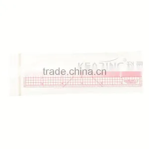 Kearing 1"*6" Sandwich Printing Clear Plastic Garment Ruler for Sewing Fabric Measurement #B-50 thumbnail-1