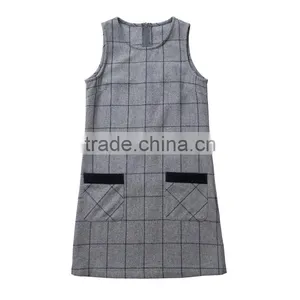 Designer School One Piece Sleeveless Dress With Shirt thumbnail-2