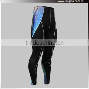 Sublimated Printing Custom Sports Thermal Tights thumbnail-1