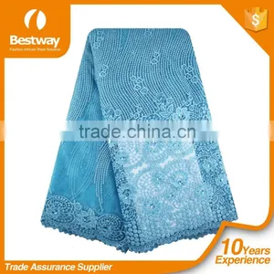 Bestway Textiles FL0116 New Fashion Dress African French Net Lace Fabric thumbnail-2