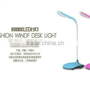 HOT LED Touch On/off Switch Desk Lamp Children Eye Protection Student Study Reading Dimmer Foldable Rechargeable Led Table Lamps thumbnail-2