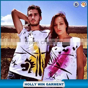Cheap Wholesale Men&women Fashion Custom Tshirt thumbnail-2