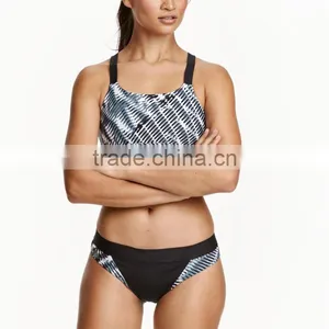 Wholesale Black High Waist Beach Athletic Shorts Women Sport Slim Fit Swim Shorts China Oem thumbnail-1