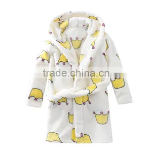 S65418A Cotton Worsted Flannel Children's Bathrobes thumbnail-4