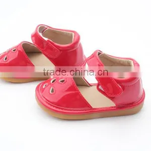 2017 Spring and Summer Children Shoes Silver Glitter Squeaky Shoes thumbnail-3