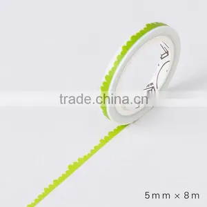5mm*8m Japan Washi Tape Customizable Thin Type Adhesive Paper Tape Planner Accessories thumbnail-2
