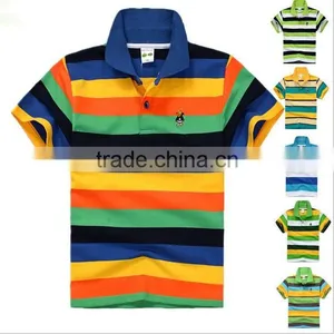 New 100% Cotton Kids Clothes Tee Boys Polo T-shirt thumbnail-1