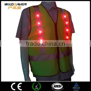 LED Safety Vest/construction Workwear Overalls/wholesale Safety Vest thumbnail-1