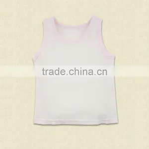 Wholesale High Quality 100% Cotton Newborn Baby Vest Top thumbnail-2