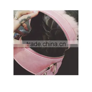 2016 Newest Design Woman Rabbit Fur Handbag Messenger Bag thumbnail-5