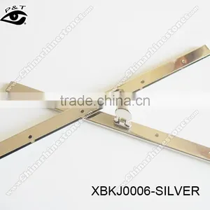 19CM Silver Color Metal Purse Frame Lock for Handbags Metal Locks for Handbag thumbnail-2