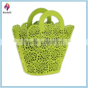 High Quality Felt Lace Handbag For Storage thumbnail-1