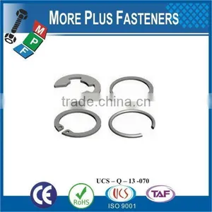Made in Taiwan Stainless Steel 9/16" Copper Internal External Retaining Ring thumbnail-4