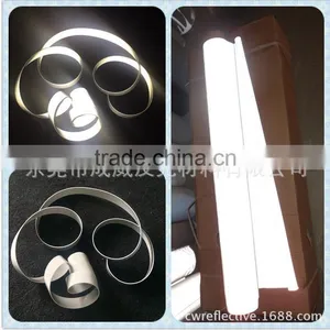 High Vision 100% Polyester Reflective Sportswear Fabric for Making Cycling Clothes Suit thumbnail-5