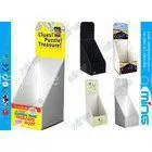 Retail Promotion Cardboard Display Stands in Yellow for Supermarket thumbnail-1