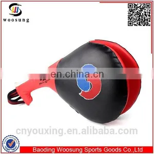 Red/black PU Kick Training Target Taekwondo Double Kick Pad thumbnail-1