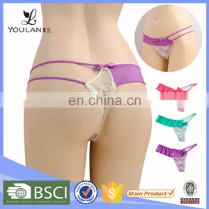 Women Thong Sexy Panty Young Lady Underwear thumbnail-1
