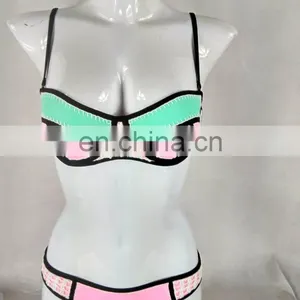 China Factory Wholesale Neoprene Bikini Swimwear thumbnail-3