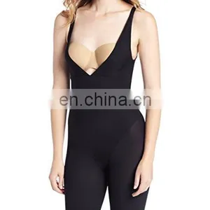Women Smooth Wear Underbust Corset Bodysuit Shapewear Control Body Shaper thumbnail-3