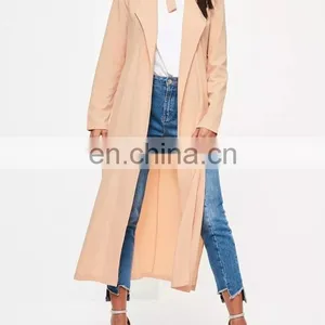 European Style Camel Coat New Model Women Coat for Ladies thumbnail-2
