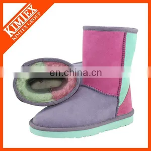 Snow Sheepskin Boots Factory thumbnail-1