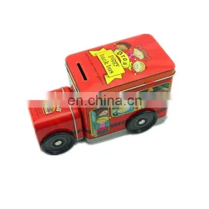 Disney Factory New Design Product Car Shaped Saving Money Box, Pen Shaped Tin Can Box thumbnail-1