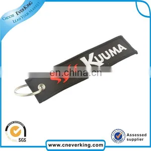 Cheap Embroidery Keyring Key Tags From China Factory thumbnail-1
